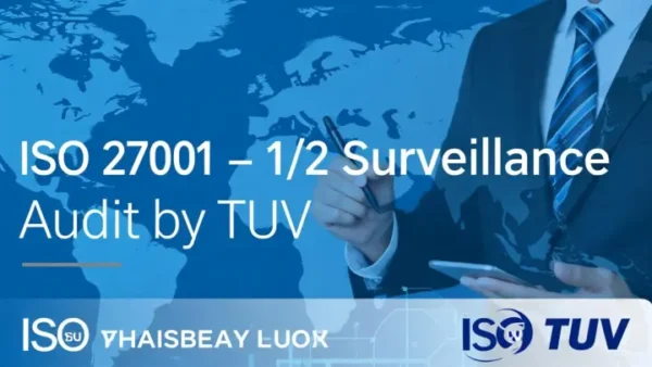 ISO 27001 – 1/2 Surveillance Audit by TUV