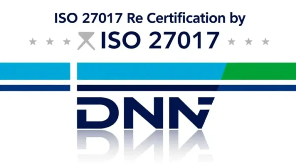 ISO 27017 Re Certification by DNV