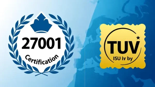 ISO 27001 Certification by TUV