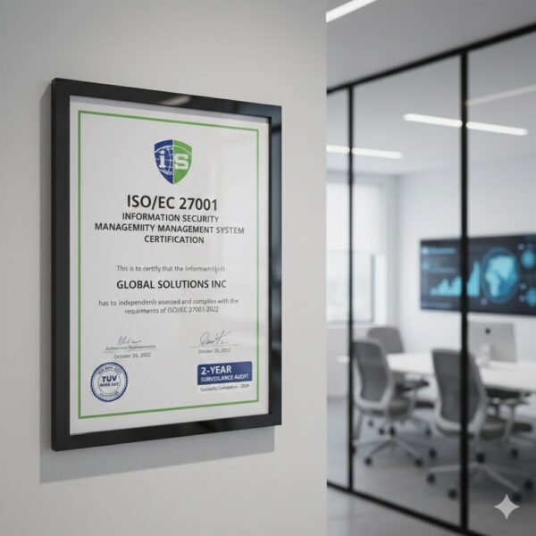 ISO 27001 Certification with 2 Year Surveillance Audit by DNV-WEST